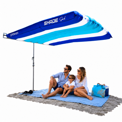 ShadeSock™ - Wind-Inflating, Silent Beach Shade
